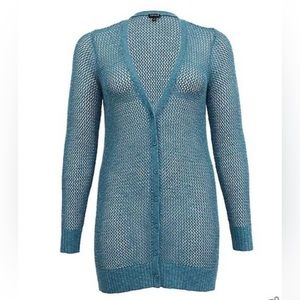 SOLD AS A SET! Torrid Size 1 (14/16) Open Knit Cardigan & Swing Cami